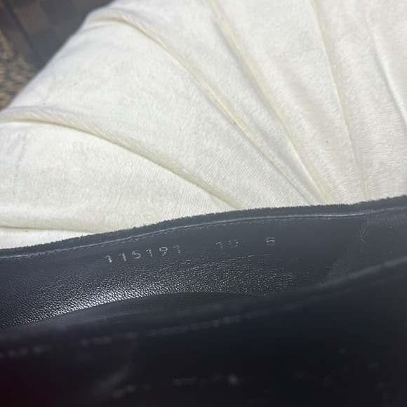 GUCCI VELVET HEELS - Picture 2 of 7